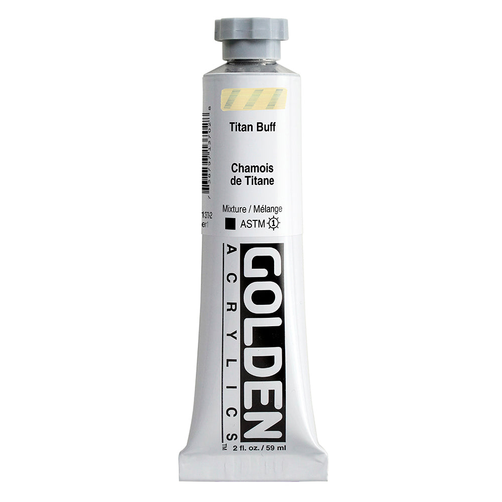 Golden Heavy Body Acrylic Paint Titan Buff