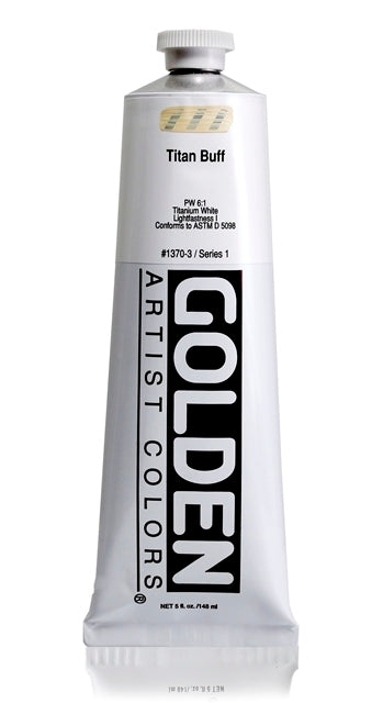 Golden Heavy Body Acrylic Paint Titan Buff 148ml