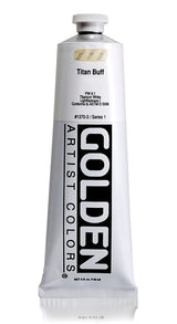 Golden Heavy Body Acrylic Paint Titan Buff 148ml