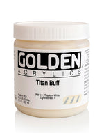 Golden Heavy Body Acrylic Paint Titan Buff 237ml