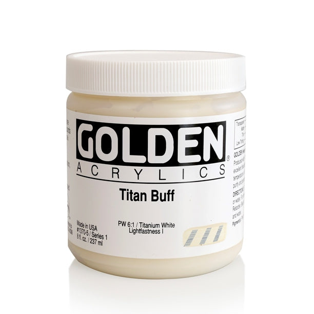 Golden Heavy Body Acrylic Paint Titan Buff