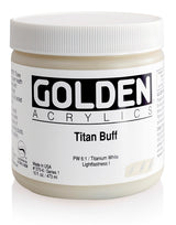 Golden Heavy Body Acrylic Paint Titan Buff 473ml