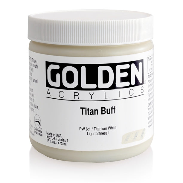 Golden Heavy Body Acrylic Paint Titan Buff