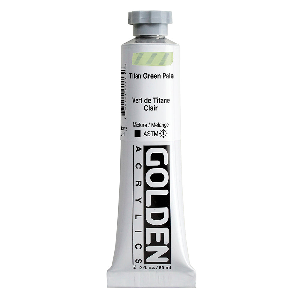 Golden Heavy Body Acrylic Paint Titan Green Pale