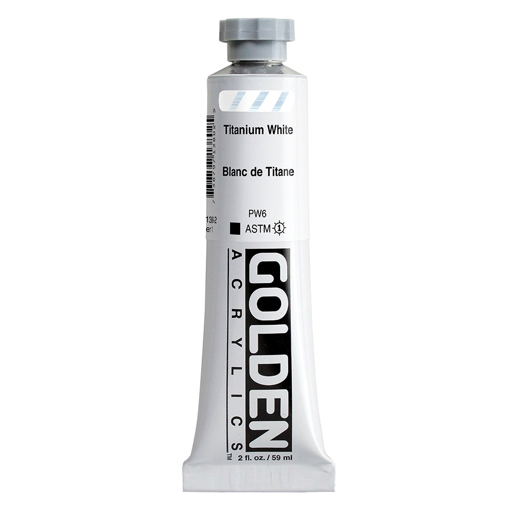 Golden Heavy Body Acrylic Paint Titanium White