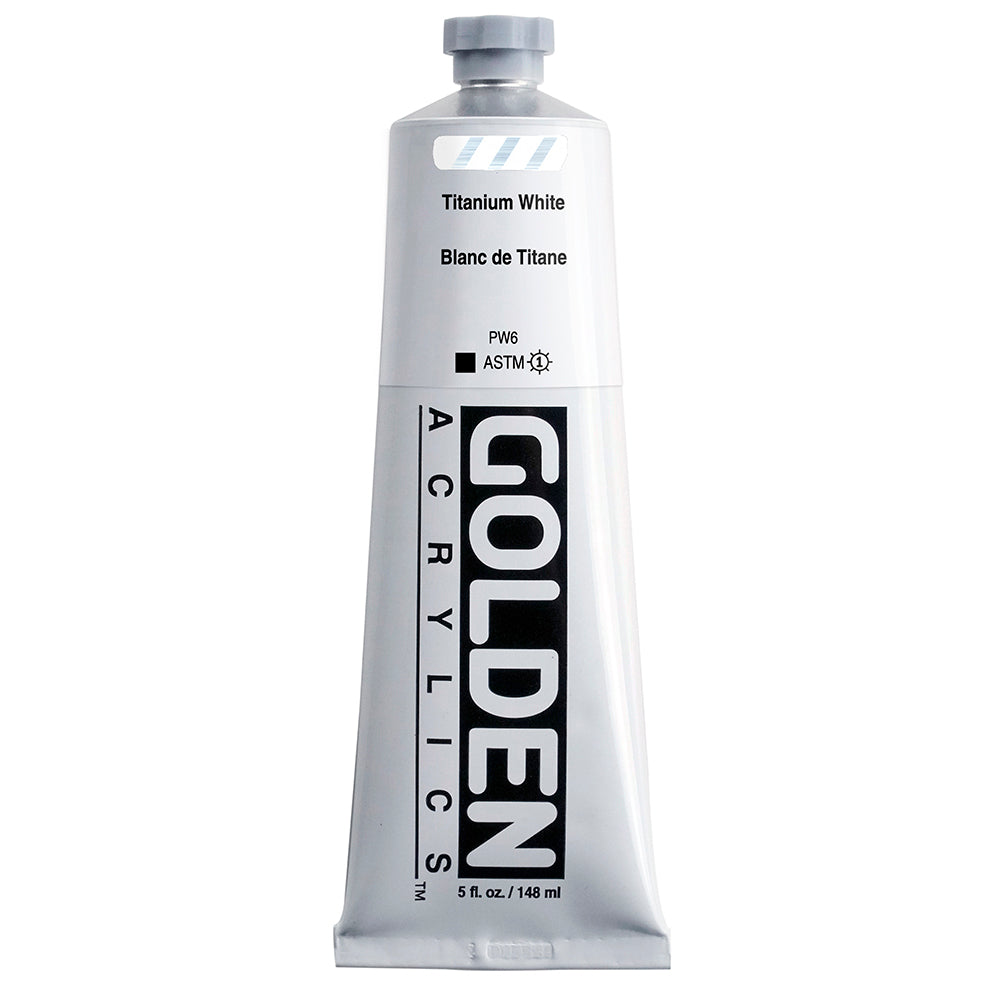 Golden Heavy Body Acrylic Paint Titanium White
