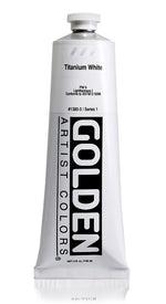 Golden Heavy Body Acrylic Paint Titanium White 148ml