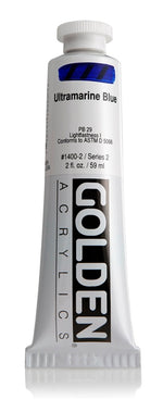 Golden Heavy Body Acrylic Paint Ultramarine Blue 59ml
