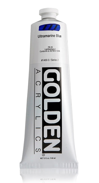 Golden Heavy Body Acrylic Paint Ultramarine Blue 148ml