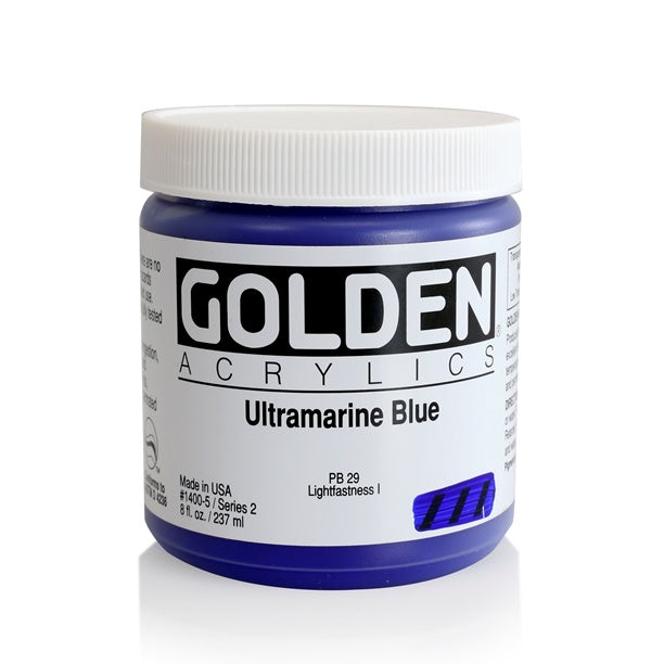 Golden Heavy Body Acrylic Paint Ultramarine Blue