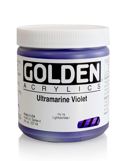 Golden Heavy Body Acrylic Paint Ultramarine Violet 237ml