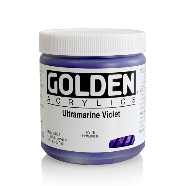 Golden Heavy Body Acrylic Paint Ultramarine Violet