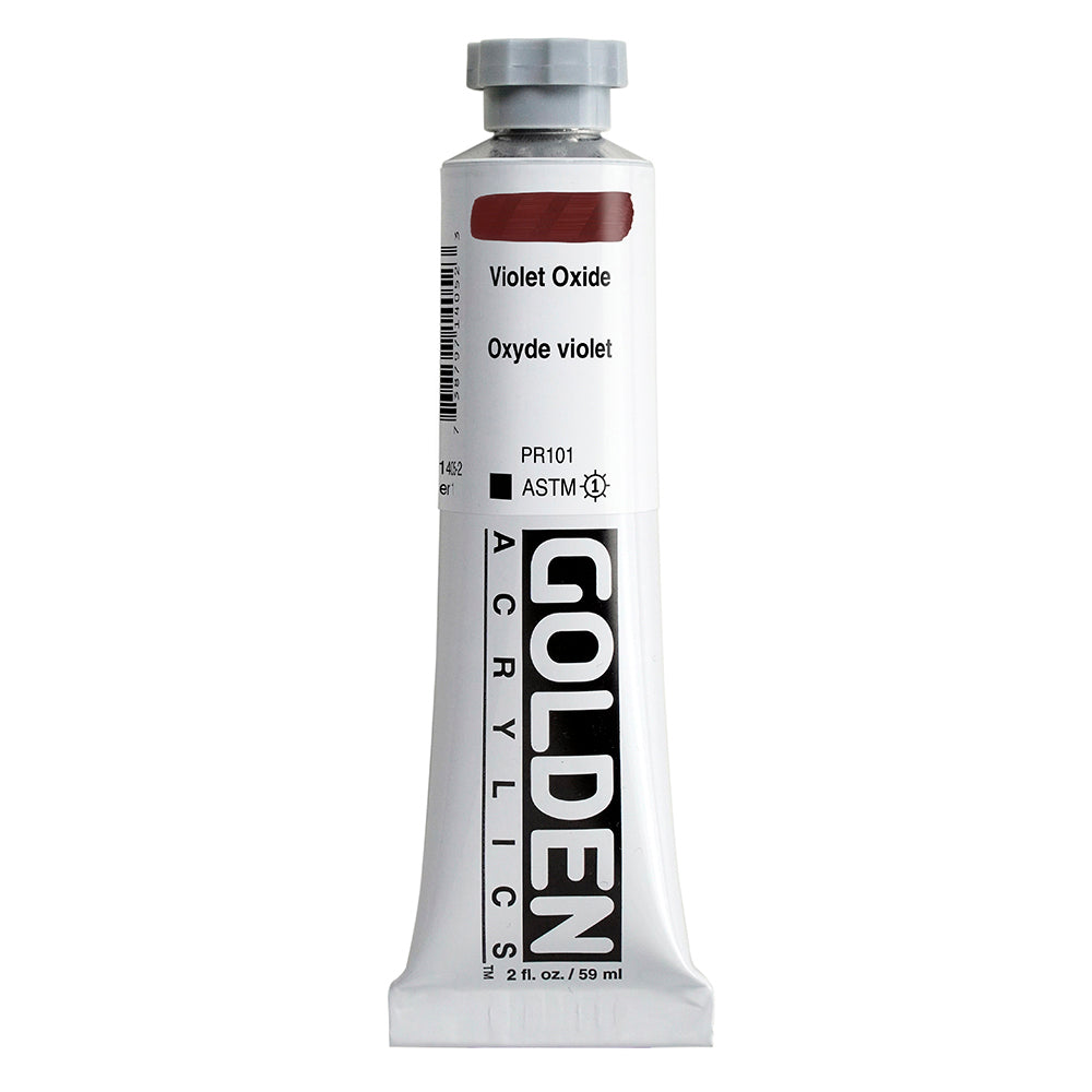 Golden Heavy Body Acrylic Paint Violet Oxide