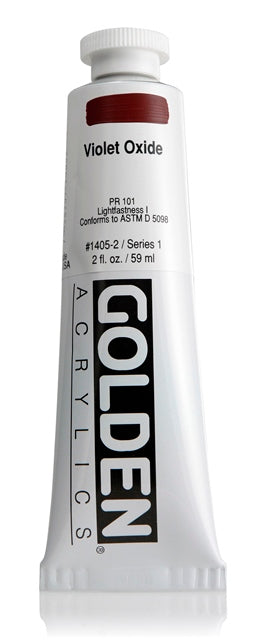 Golden Heavy Body Acrylic Paint Violet Oxide 59ml