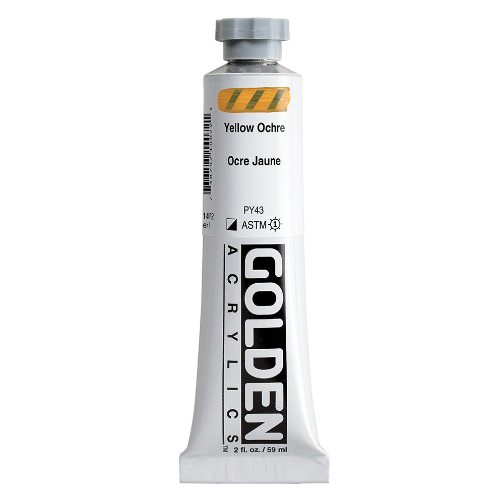 Golden Heavy Body Acrylic Paint Yellow Ochre