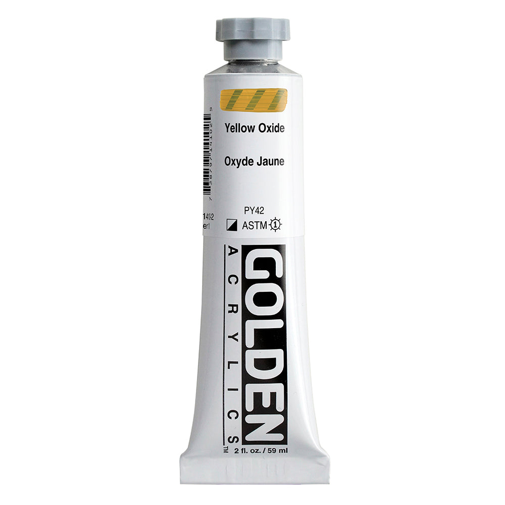 Golden Heavy Body Acrylic Paint Yellow Oxide