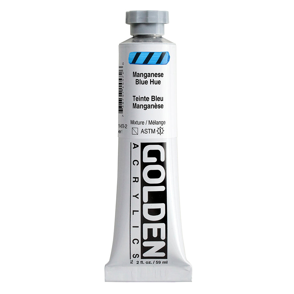Golden Heavy Body Acrylic Paint Manganese Blue Hue