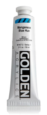 Golden Heavy Body Acrylic Paint Manganese Blue Hue 59ml
