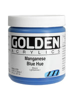 Golden Heavy Body Acrylic Paint Manganese Blue Hue 237ml
