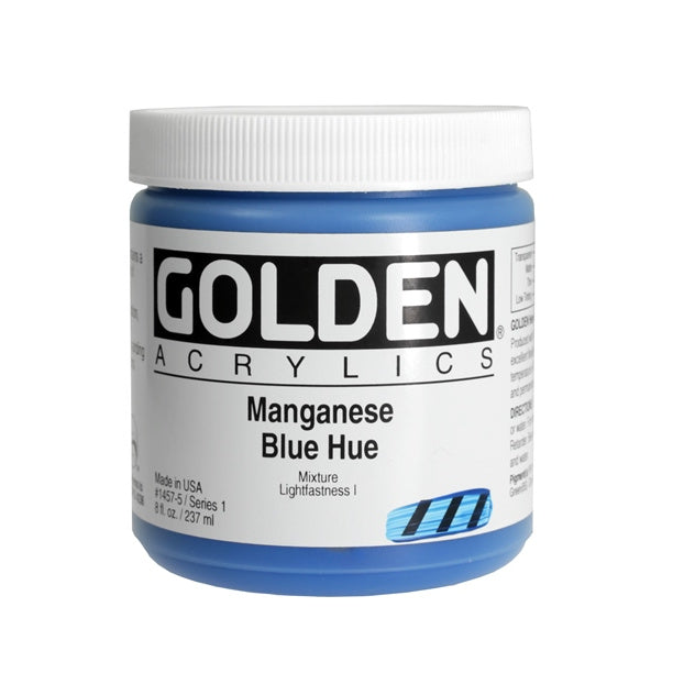 Golden Heavy Body Acrylic Paint Manganese Blue Hue