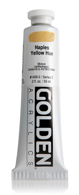 Golden Heavy Body Acrylic Paint Naples Yellow Hue 59ml