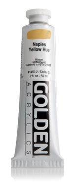 Golden Heavy Body Acrylic Paint Naples Yellow Hue 59ml