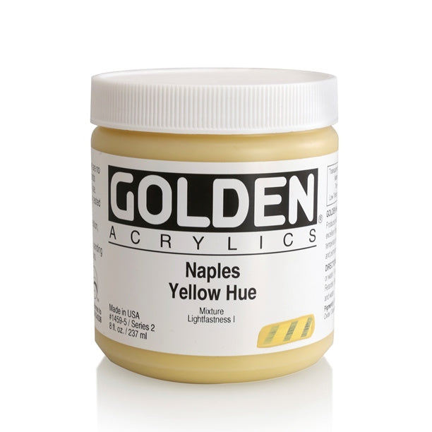 Golden Heavy Body Acrylic Paint Naples Yellow Hue