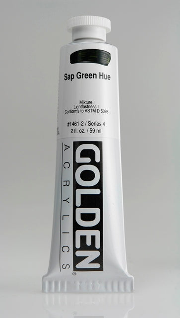 Golden Heavy Body Acrylic Paint Sap Green Hue 59ml