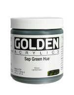 Golden Heavy Body Acrylic Paint Sap Green Hue 237ml