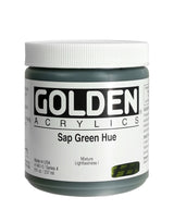 Golden Heavy Body Acrylic Paint Sap Green Hue 237ml