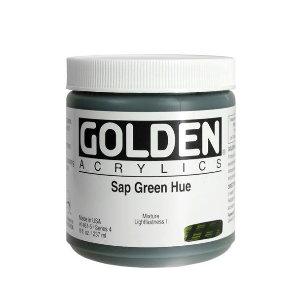 Golden Heavy Body Acrylic Paint Sap Green Hue