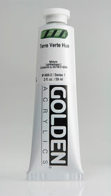 Golden Heavy Body Acrylic Paint Terre Verte Hue 59ml