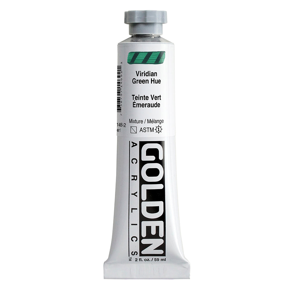 Golden Heavy Body Acrylic Paint Viridian Green Hue