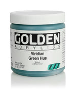 Golden Heavy Body Acrylic Paint Viridian Green Hue 237ml