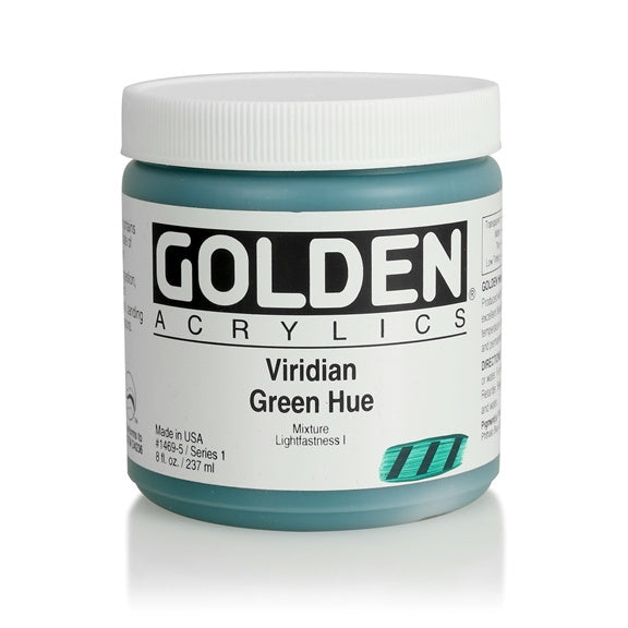 Golden Heavy Body Acrylic Paint Viridian Green Hue