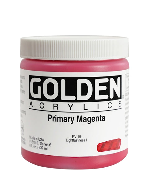 Golden Heavy Body Acrylic Paint Primary Magenta 237ml