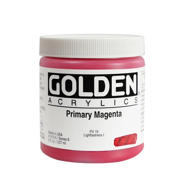 Golden Heavy Body Acrylic Paint Primary Magenta
