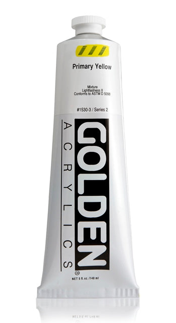 Golden Heavy Body Acrylic Paint Primary Yellow 148ml