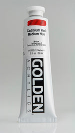 Golden Heavy Body Acrylic Paint Cadmium Red Medium Hue 59ml