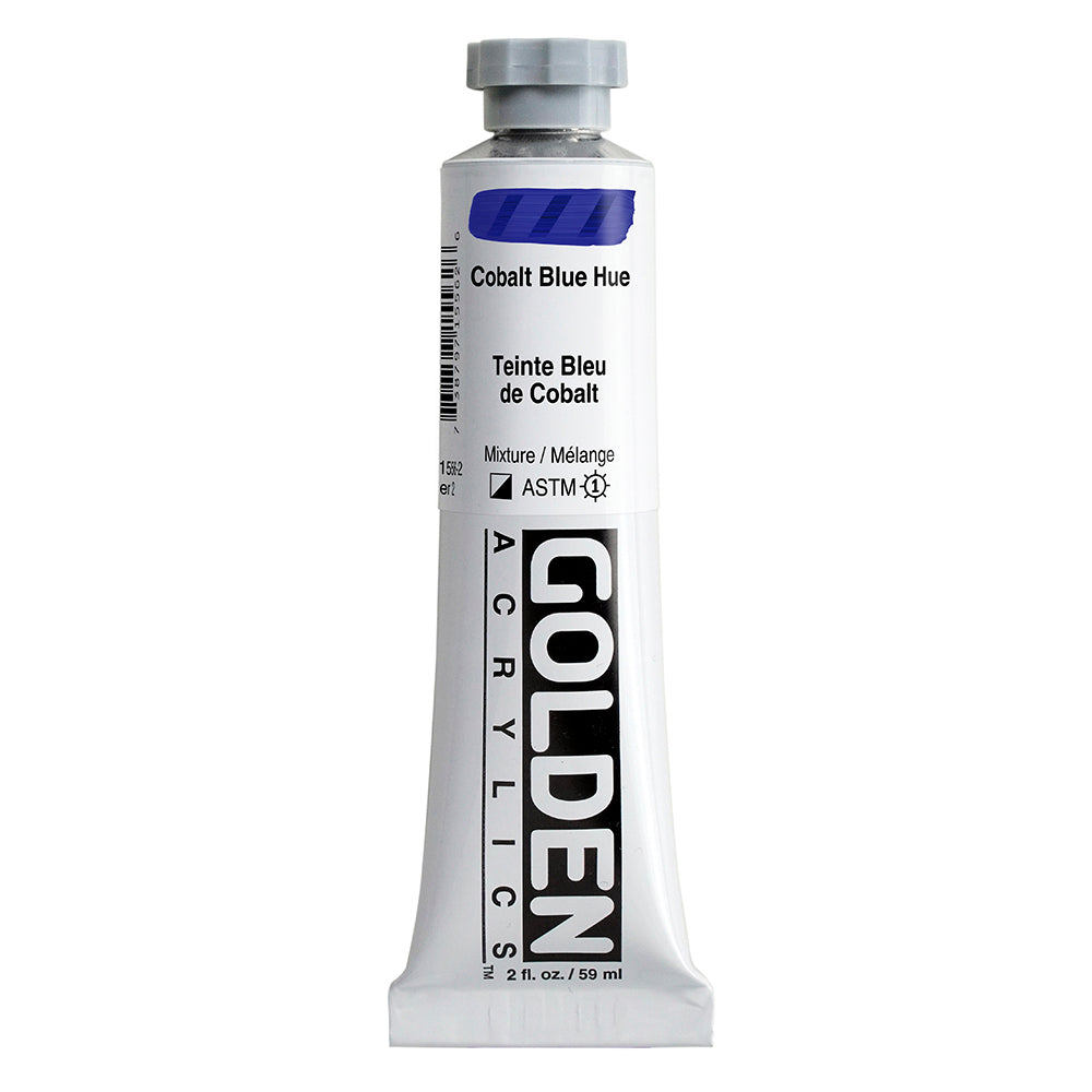 Golden Heavy Body Acrylic Paint Cobalt Blue Hue