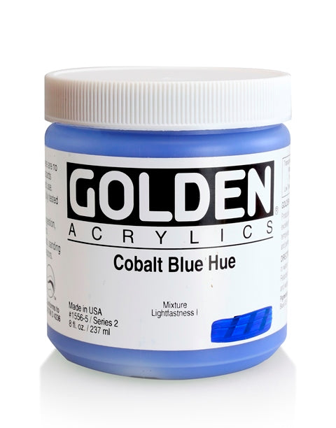 Golden Heavy Body Acrylic Paint Cobalt Blue Hue 237ml
