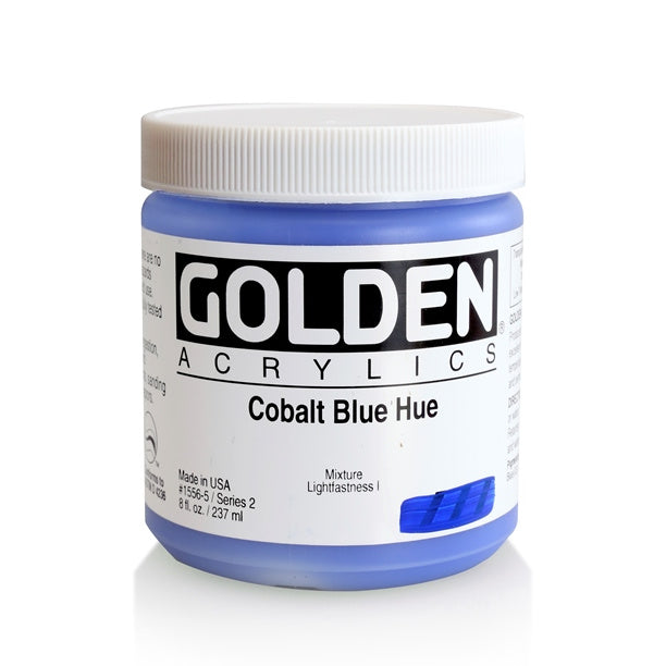 Golden Heavy Body Acrylic Paint Cobalt Blue Hue