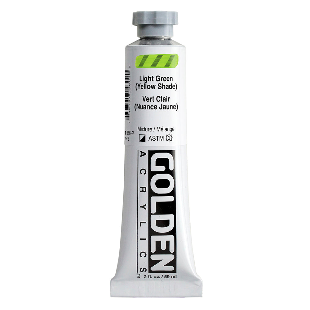 Golden Heavy Body Acrylic Paint Light Green (Yellow Shade)