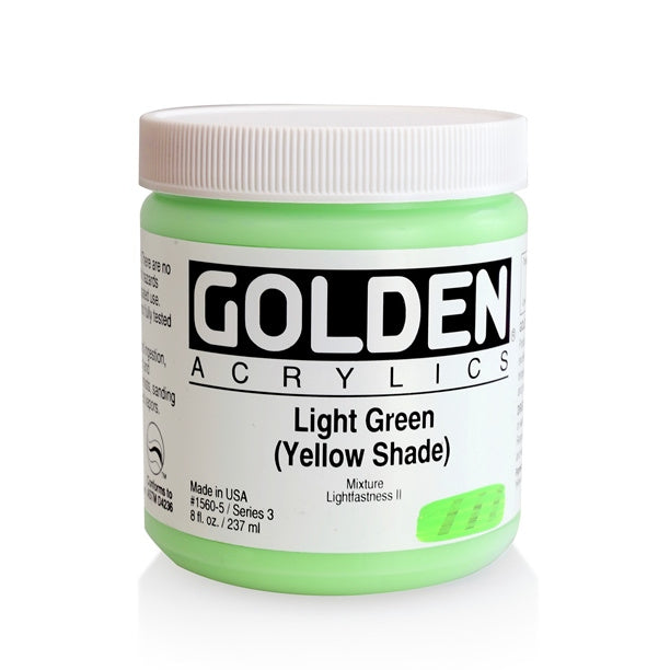 Golden Heavy Body Acrylic Paint Light Green (Yellow Shade)