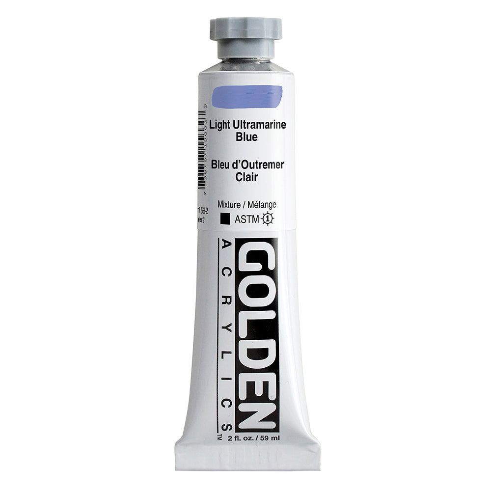 Golden Heavy Body Acrylic Paint Light Ultramarine Blue