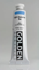 Golden Heavy Body Acrylic Paint Light Ultramarine Blue 59ml