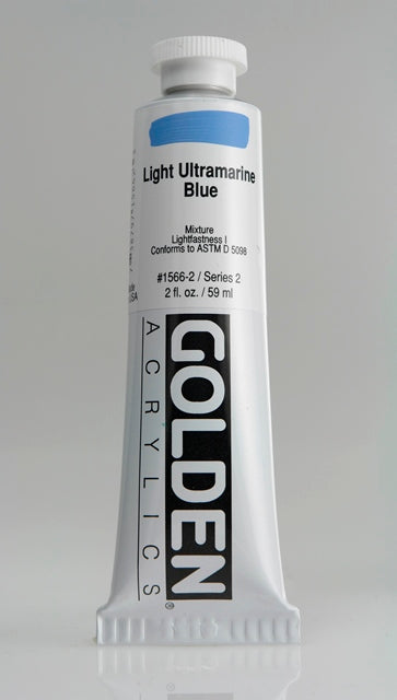 Golden Heavy Body Acrylic Paint Light Ultramarine Blue 59ml