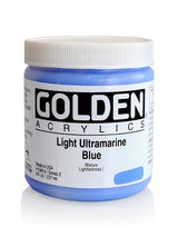 Golden Heavy Body Acrylic Paint Light Ultramarine Blue 237ml