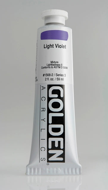 Golden Heavy Body Acrylic Paint Light Violet 59ml