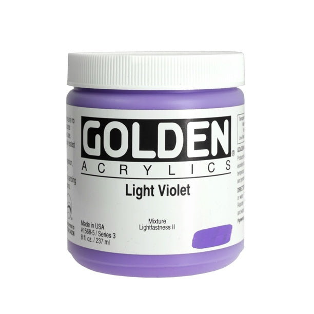 Golden Heavy Body Acrylic Paint Light Violet